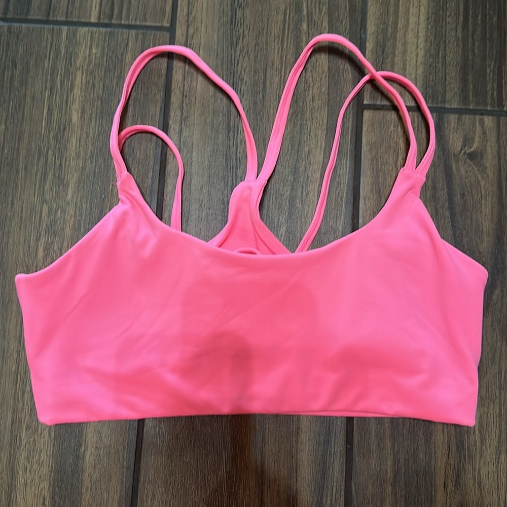 Fabletics Gorgeous Pink Medium Support Size Small… - image 2